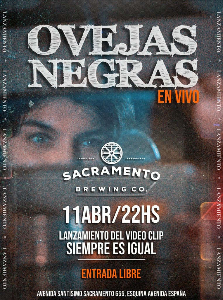 Ovejas Negras concierto Sacramento