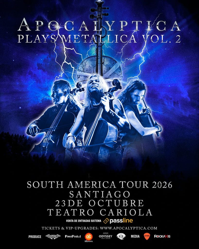 Apocalyptica en Chile 2026