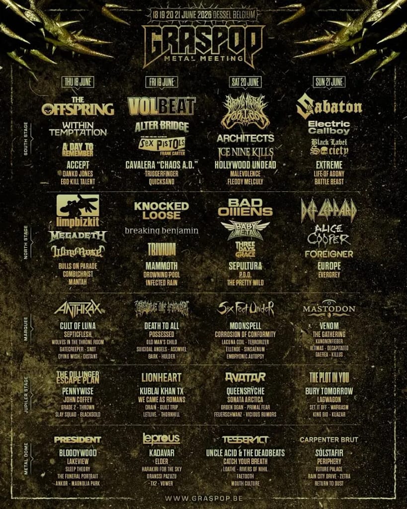 Kuazar Hellfest Graspop, Kuazar, Hellfest 2026, Graspop Metal Meeting, Thrash Metal Paraguayo, Metal en Guaraní, Hybrid Power, Josema González, Ciudad del Este Rock, Música Paraguaya en Europa.